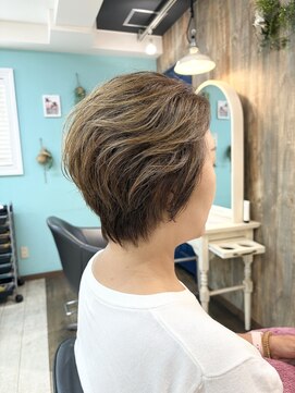 ブレス ヘアアンドスパ 湘南台(bless hair spa) エレガントショートスタイル3