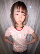 キッカ(kicca)&nbsp;【kicca】lowlight color/layer cut