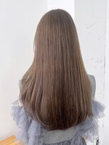 アイティーバイアルバム 下北沢店(IT by ALBUM)&nbsp;韓国ヘア顔周りレイヤーロンググレージュ_ba521652