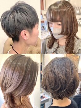 ジャム オードリー(Jam Audrey)の写真/【注目！口コミ評価☆地域No.1を目指したカットデザイン】ママさんスタイリスト多数！キッズカットも◎♪