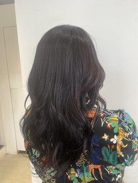 ソランテ(SOLLANTE) ツヤ抜群のイルミナカラーでほんのりパープル