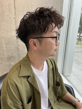 カケル(×.) ツイストスパイラルパーマ/メンズパーマ