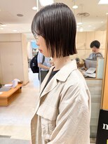 モリオ フロム ロンドン サッポロファクトリー店(morio FROM LONDON)&nbsp;【morio札幌】札幌ボブ　大人おしゃれな黒髪ぱつっとボブ
