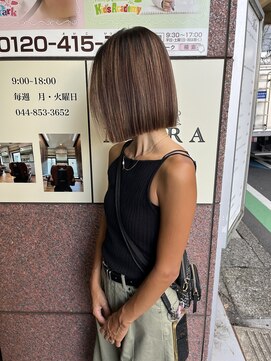 サロンドミルク 溝の口店(salon de MiLK) 10代20代30代/ボブ/タッセルボブ/タッセルカット［溝の口］