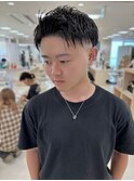 アップバング/スキンフェード