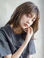 ギークス(GEEKS) 【GEEKS渋谷】ハッシュカット/ココアグレージュ/冬カラー/ウルフ