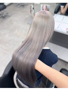 ガルボヘアー 桟橋店(garbo hair) ハイトーン大人可愛い20代30代40代