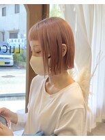 ルコル(LUCOL)&nbsp;ピンクベージュ/20代/30代/ミニボブ