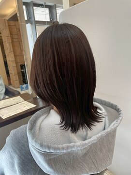 ルページ 千葉(lpage) 髪質改善/顔周りレイヤーカット/グレージュ[千葉/千葉駅]