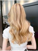 ブリーチダブルカラーロングミルクティー_ba565123