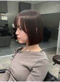 黒髪/オリーブグレー/小顔/ココアベージュ/千葉駅