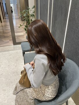 「美髪縮毛矯正×髪質改善」巻き髪オッケーな柔らかショコラ