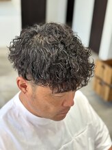 【色気波巻き×ツイスパ×オン眉マッシュ】