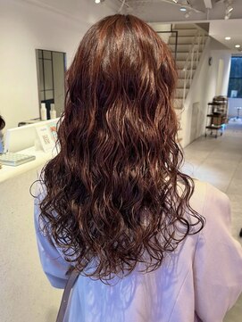 ナリー 裏寺(Nary) オレンジパーマ/平/Nary裏寺/京都美容室