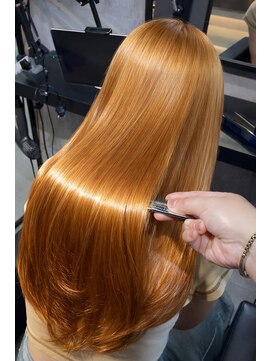 アンク(AnC) ブリーチ毛でも朝ラク!艶ストレート