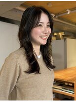 ケイトテイラー(KATETAYLOR)&nbsp;ミディアムレイヤーカット透明感グレージュ