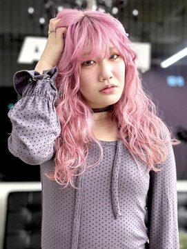 ディーカヘアーセンダイ(Di KA HAIR sendai) ホワイトピンク