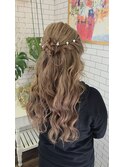 ＊THERIRE. お団子ハーフアップアレンジ＊