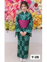 ハナココ 水戸店(hana Coco) レンタル浴衣 Y-26