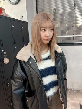エル オオサカ 心斎橋店(L. OSAKA) ベージュカラー/王道可愛い/透明感