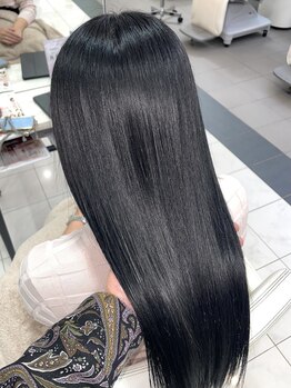チャンネル 桶川西口(channel)の写真/あらゆる髪質の悩みを受け止めて、理想のストレートスタイルを叶えます。