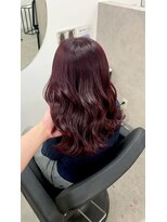 ワンバイワンヘアーツー(OnexOne HAIR2)&nbsp;ディープレッドパープル