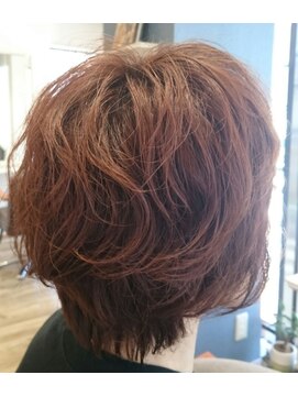 モノンクル(Mononcle) 大人のゆるふわショ－トボブ