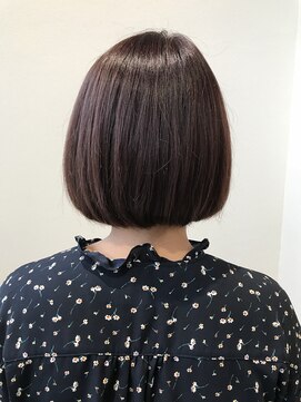 エイト オキナワ 沖縄新都心店(EIGHT okinawa) 【EIGHT沖縄】お客様スタイル_デザインカラー_切りっぱなしボブ