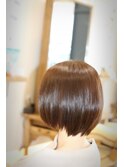 艶やかショートボブ