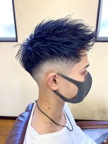 サンカリ 新居浜駅前店(SANKARI)&nbsp;スキンフェードジェットモヒカン