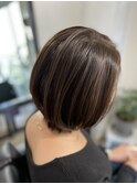 30代40代50代ミニボブ/ボブ/ショートボブ/テラコッタ/大人可愛い