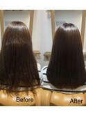 髪質改善カラー