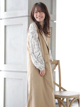 フーチー クーチー アマティー 豊中店(FUCHI KUCHI amati) 今どきロングは、顔まわりでふんわり感vol.2