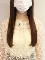 ララ モアナ(LaLa Moana)&nbsp;シールエクステ/ブラウン/オフィスカラー/レミー/人毛100%