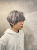 【テテ風】【マッシュウルフ】【シルバーカラー】