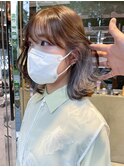 インナーカラー_チェリーブラウンフェミニンロング_ba392812