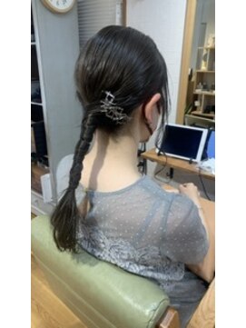 リノ 吉祥寺(Lino kichijoji) 【Lino  kichijoji本間】パーティヘアセット×タイトポニー