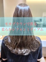 ロータス ヘアデザイン 西船橋店(Lotus Hair Design) ☆柔らかモカブラウン　ｘ　ミディアムロングレイヤー☆