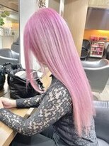 ディア(.eer) 大人気ピンクヘアー★ハイトーンデザインカラー/アーニャ/心斎橋