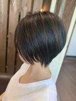 ヘアストーリー リズム(hair story r ism) ナチュラルハイライトと、グラムショート♪