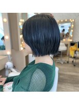 エレノア 渋谷公園通り店(Eleanor) 【切りっぱなしボブ×ブルージュカラー】