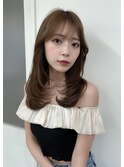 韓国★レイヤーカット★顔まわり