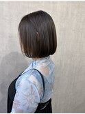 ミニボブ、切りっぱなし