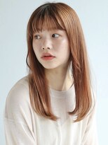 アンドレイ 表参道(andrey)&nbsp;[ANDREY]グレーベージュ/レイヤーロング/前髪パーマ黒髪カタログ