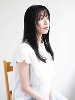 ジュール 大分(Joule)&nbsp;ミディアムヘア/斜めバング/グレージュカラー/大分駅