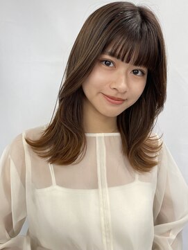 ロフティー 清澄白河(LOFTY) シアーカラー/くびれヘア/ぱっつんバング/髪質改善/清澄白河