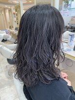 アッシュ 仙川店(Ash) 50代　デジタルパーマ　ロングレイヤーカット