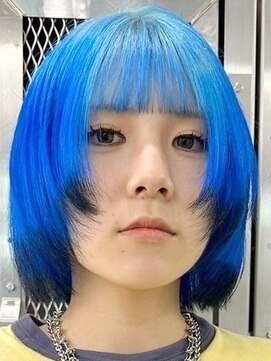 ウィコ 新宿(WICO) ルーツブルー[新宿駅/前髪/アンブレラカラー/イメチェン]