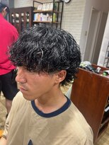 スイート(Suite)&nbsp;波巻きパーマ×ウルフ