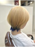 ウルフ×インナーカラー